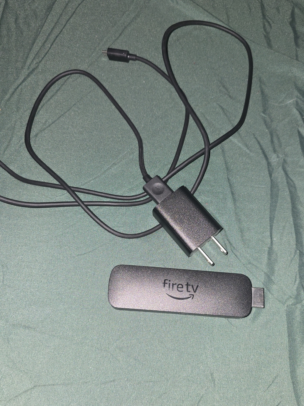 Amazon Fire TV Stick with Black USB Power Charger - Black